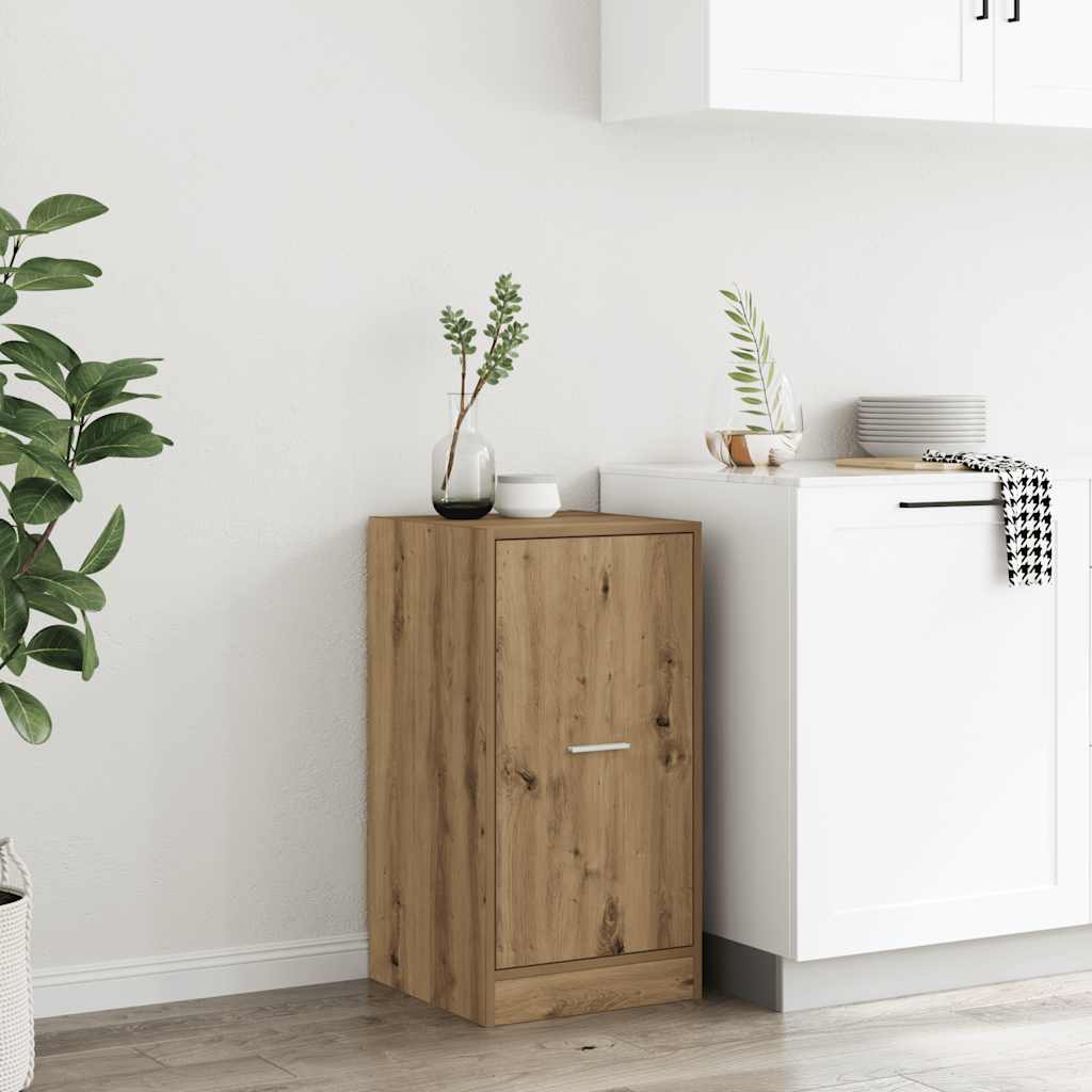 Armoire d'apothicaire chêne artisanal bois d'ingénierie - XIOS
