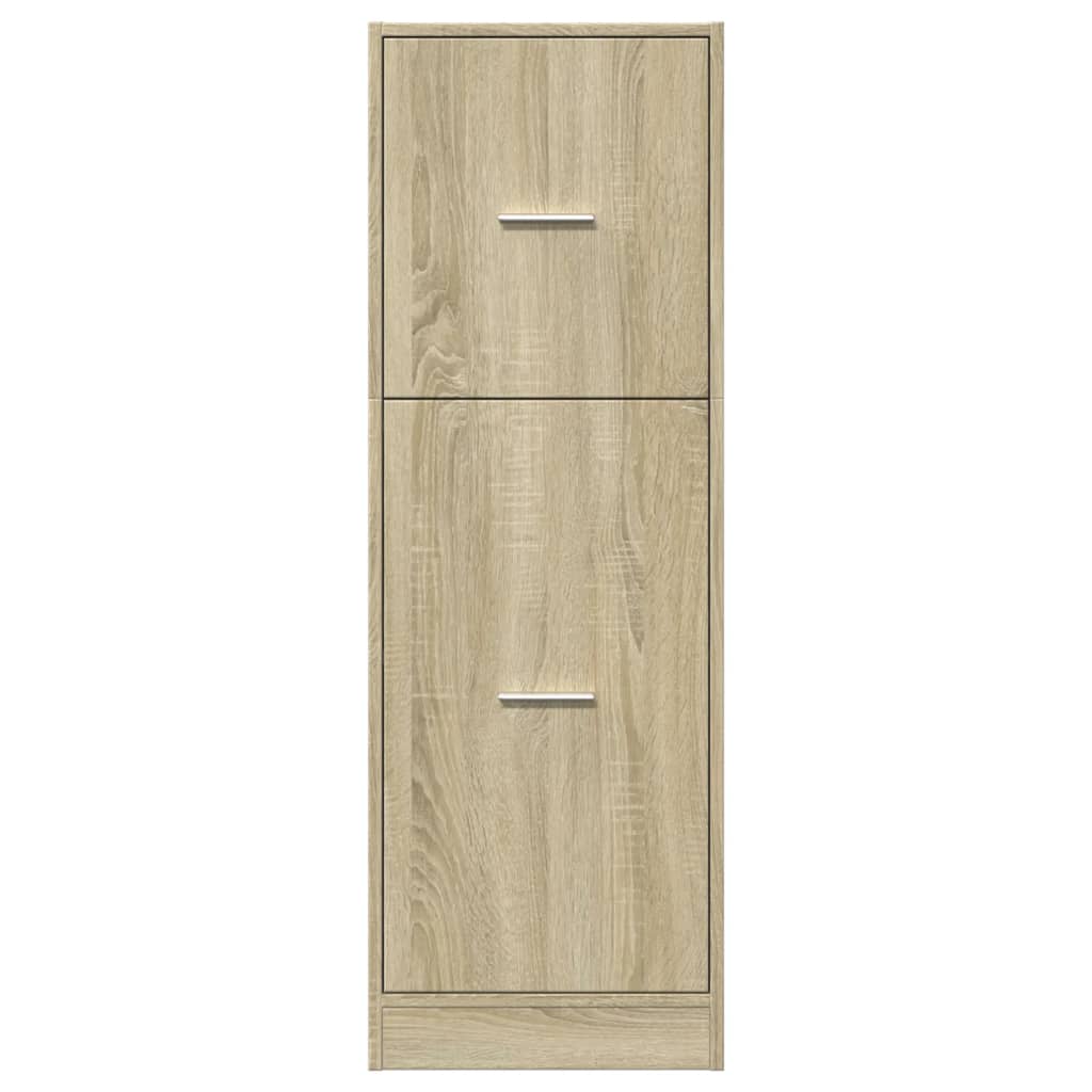 Armoire d'apothicaire chêne sonoma 40x41x118 cm bois ingénierie - XIOS
