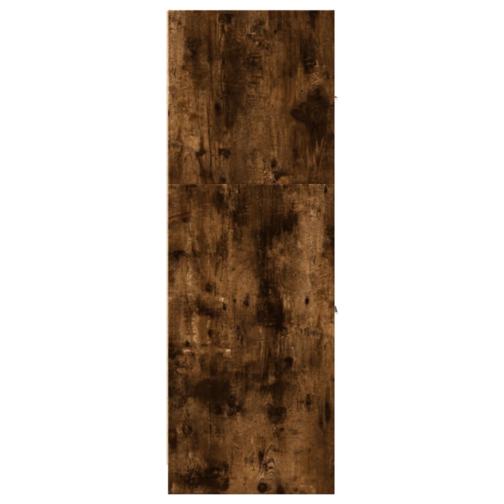 Armoire d'apothicaire chêne fumé 40x41x118 cm bois d'ingénierie - XIOS