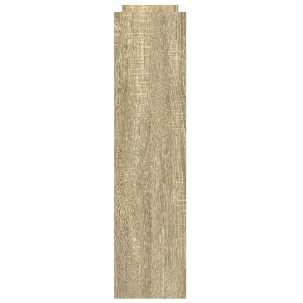 Chariot de rangement étroit 4 niveaux chêne sonoma - XIOS