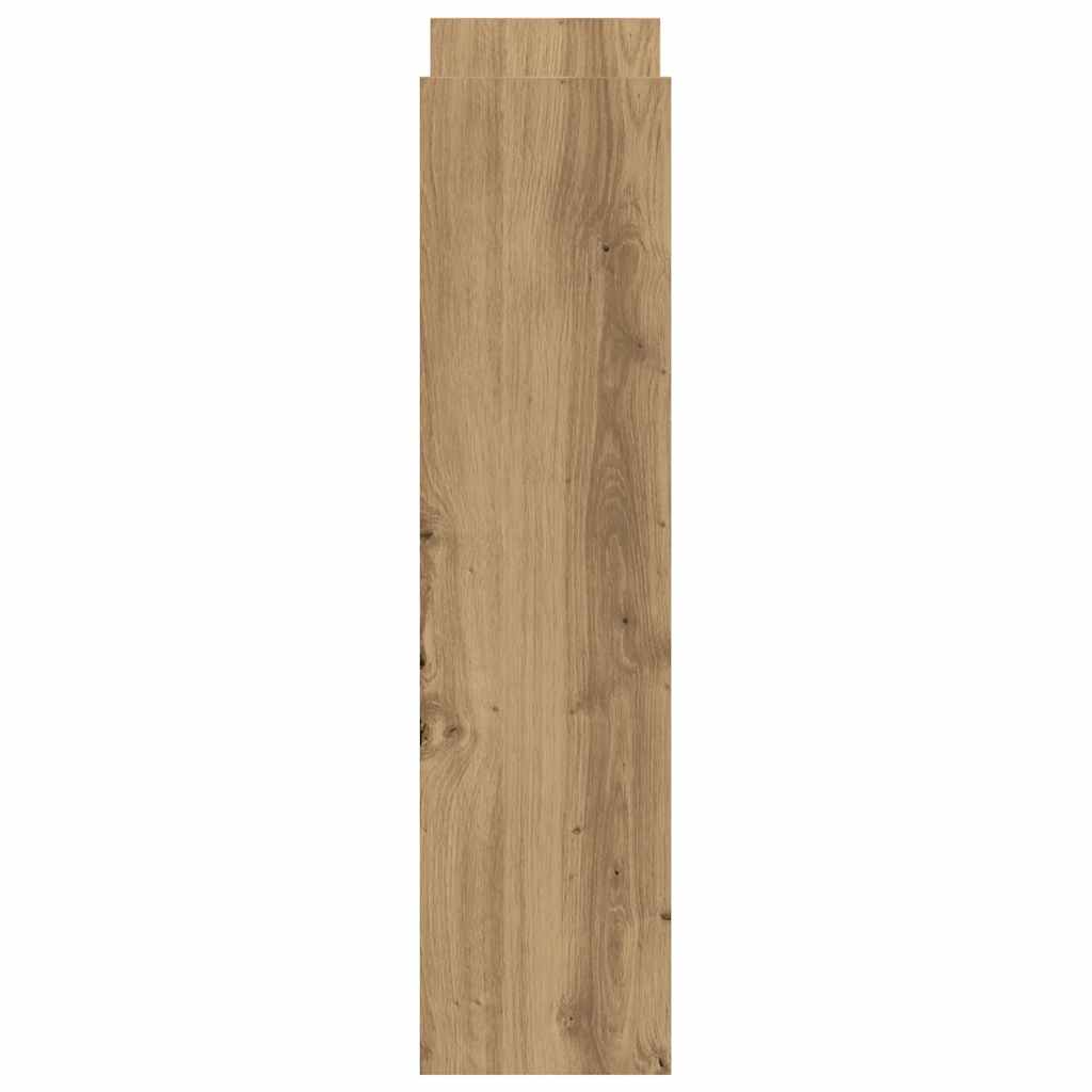 Chariot de rangement étroit 4 niveaux chêne artisanal - XIOS