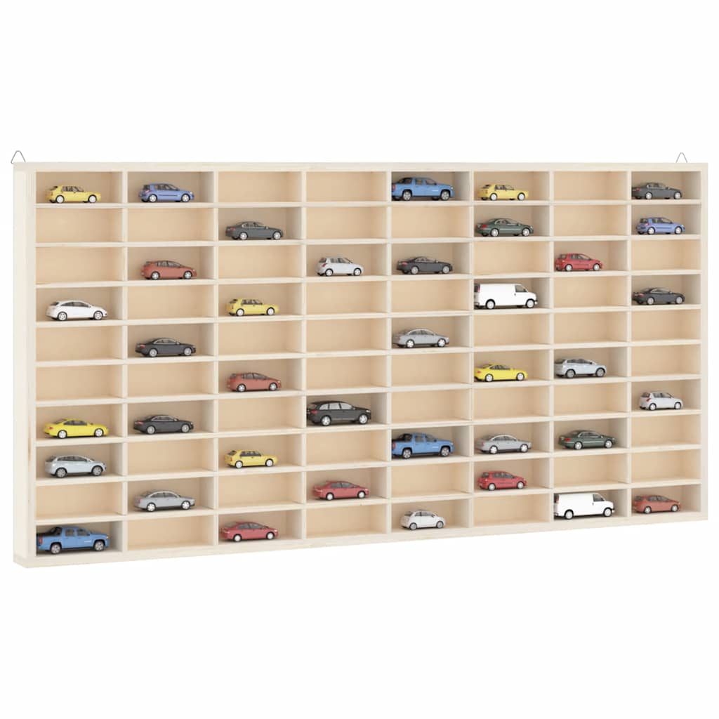 Vitrine de collection en bois avec 80 compartiments - XIOS