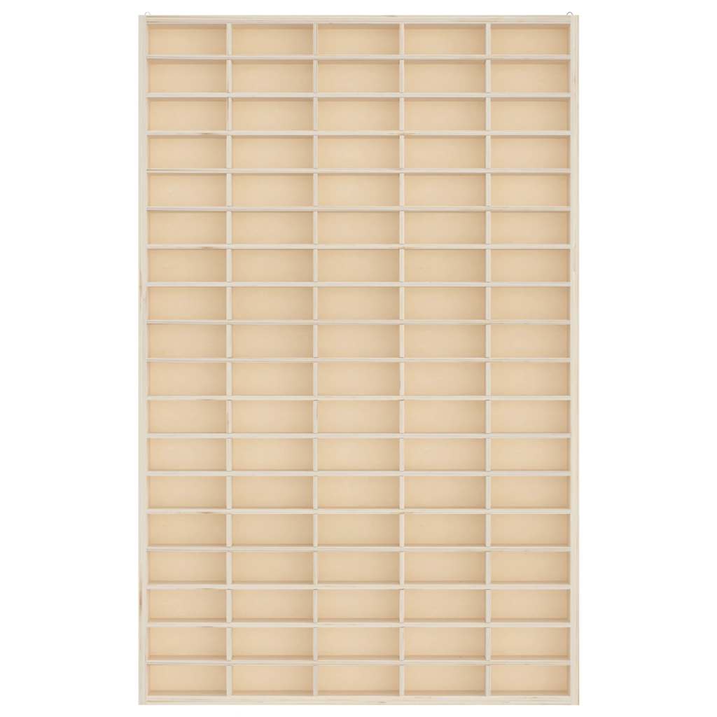 Vitrine de collection en bois avec 90 compartiments - XIOS