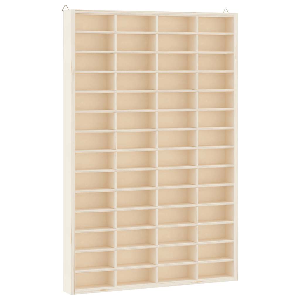 Vitrine de collection en bois avec 56 compartiments 40 x 4,5 x 60 cm - XIOS