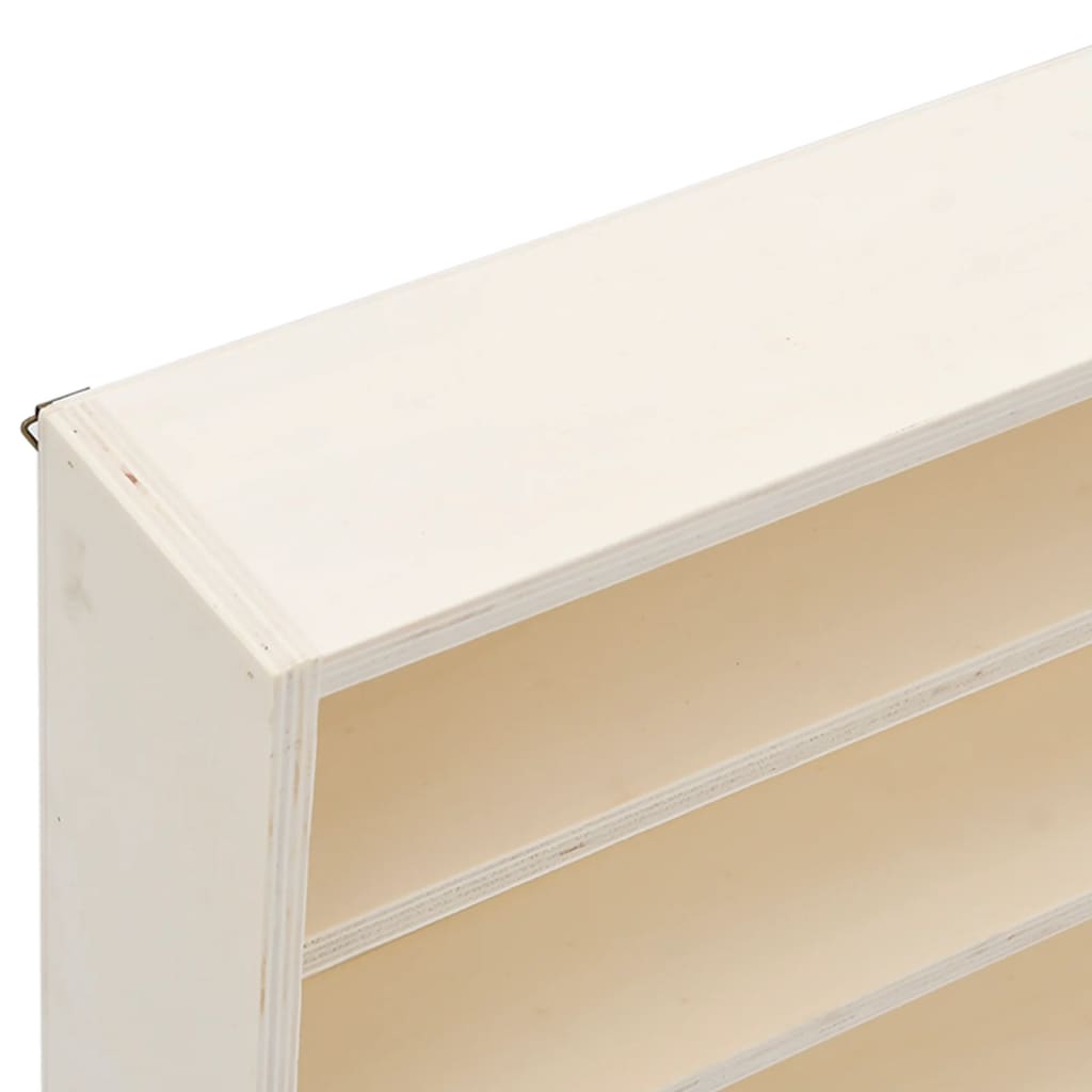 Vitrine de collection en bois avec 6 étagères 60x8,5x55 cm - XIOS