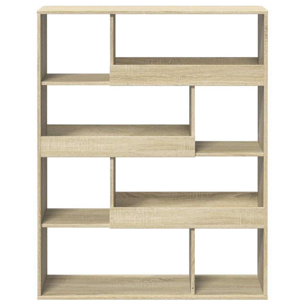Bibliothèque chêne sonoma 100x33x125,5 cm bois d'ingénierie - XIOS