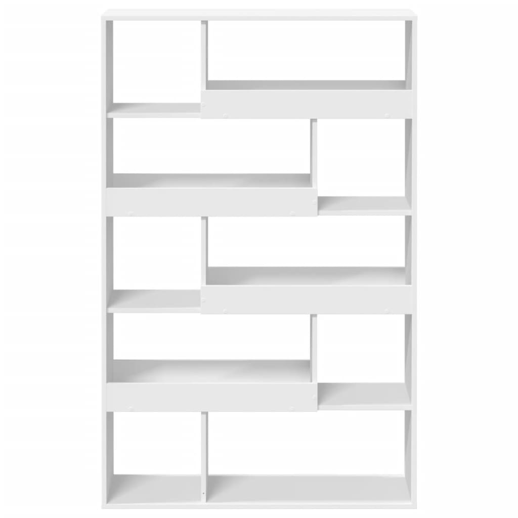 Bibliothèque blanc 100x33x156,5 cm bois d'ingénierie - XIOS