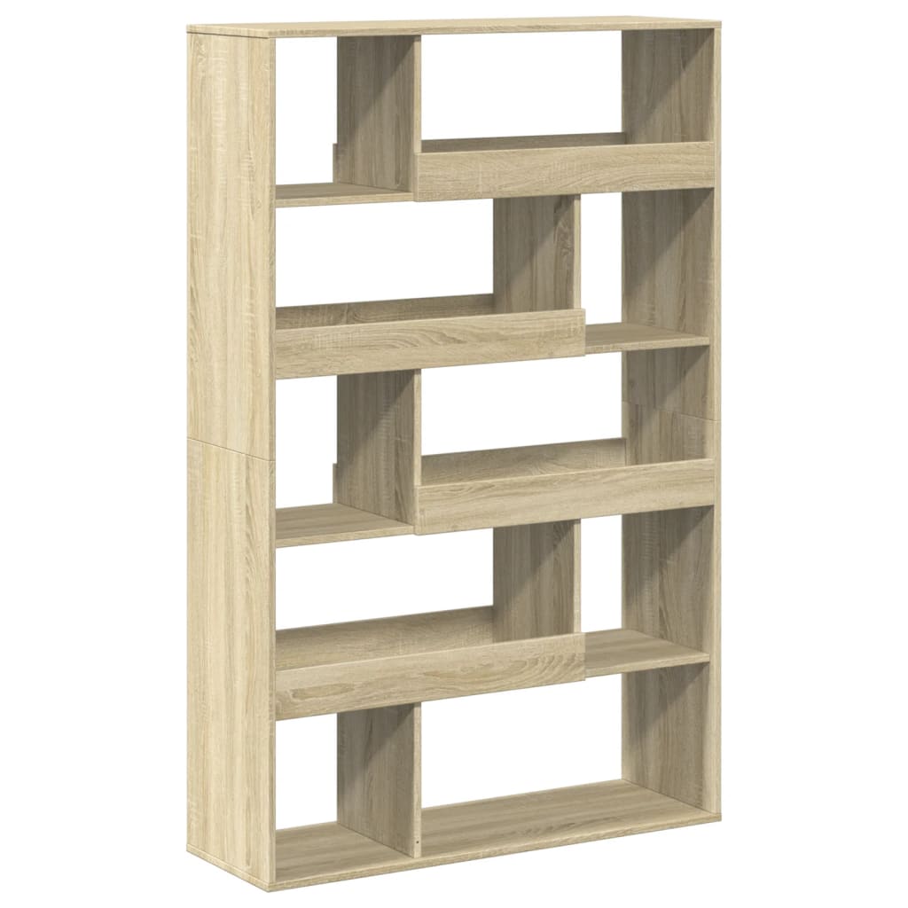 Bibliothèque chêne sonoma 100x33x156,5 cm bois d'ingénierie - XIOS