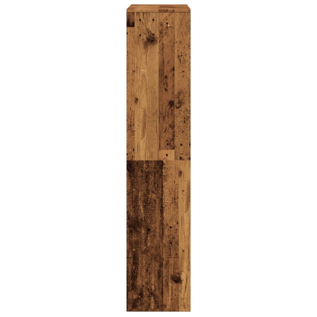 Bibliothèque vieux bois 100x33x156,5 cm bois d'ingénierie - XIOS