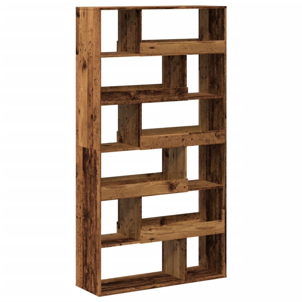 Bibliothèque vieux bois 100x33x187,5 cm bois d'ingénierie - XIOS