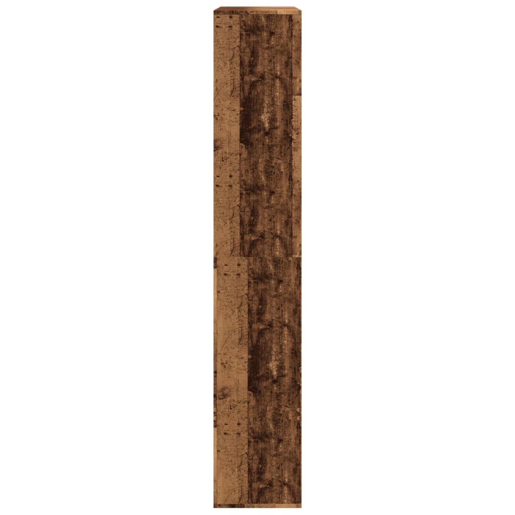 Bibliothèque vieux bois 100x33x187,5 cm bois d'ingénierie