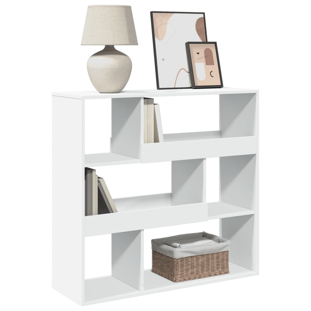 Cloison de séparation blanc 100x33x94,5 cm bois d'ingénierie - XIOS