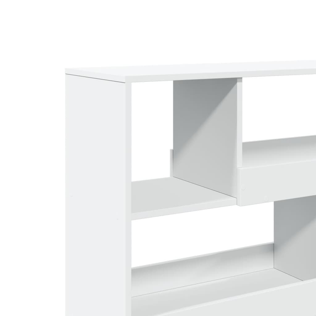 Cloison de séparation blanc 100x33x94,5 cm bois d'ingénierie - XIOS