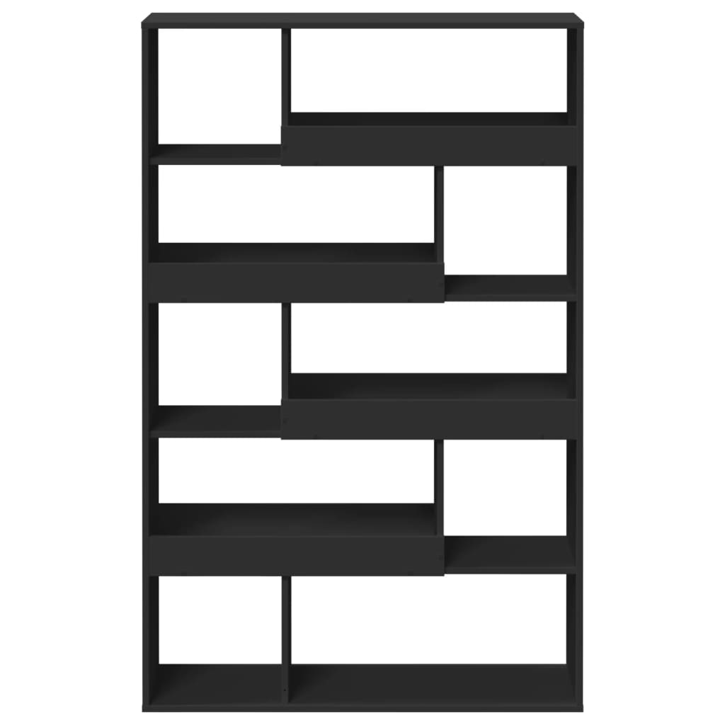 Cloison de séparation noir 100x33x156,5 cm bois d'ingénierie - XIOS