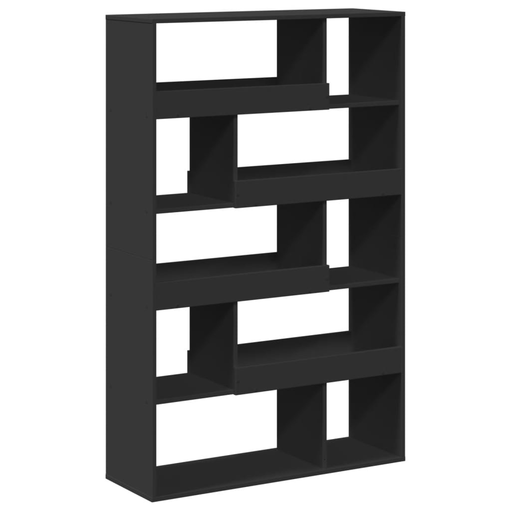 Cloison de séparation noir 100x33x156,5 cm bois d'ingénierie - XIOS