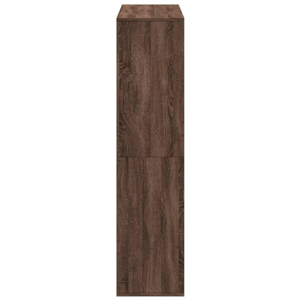 Cloison de séparation chêne marron 100x33x135cm bois ingénierie - XIOS