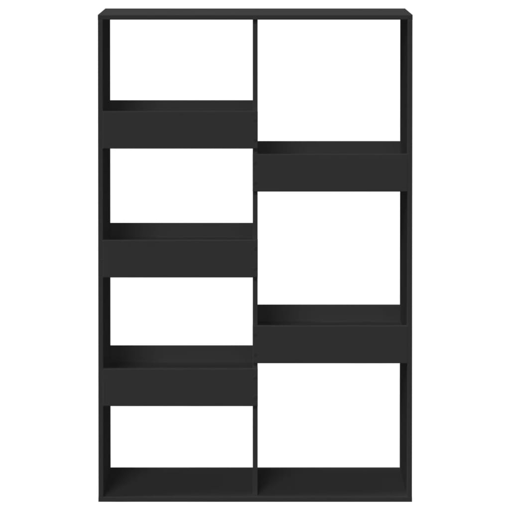 Cloison de séparation noir 100x33x155,5 cm bois d'ingénierie - XIOS