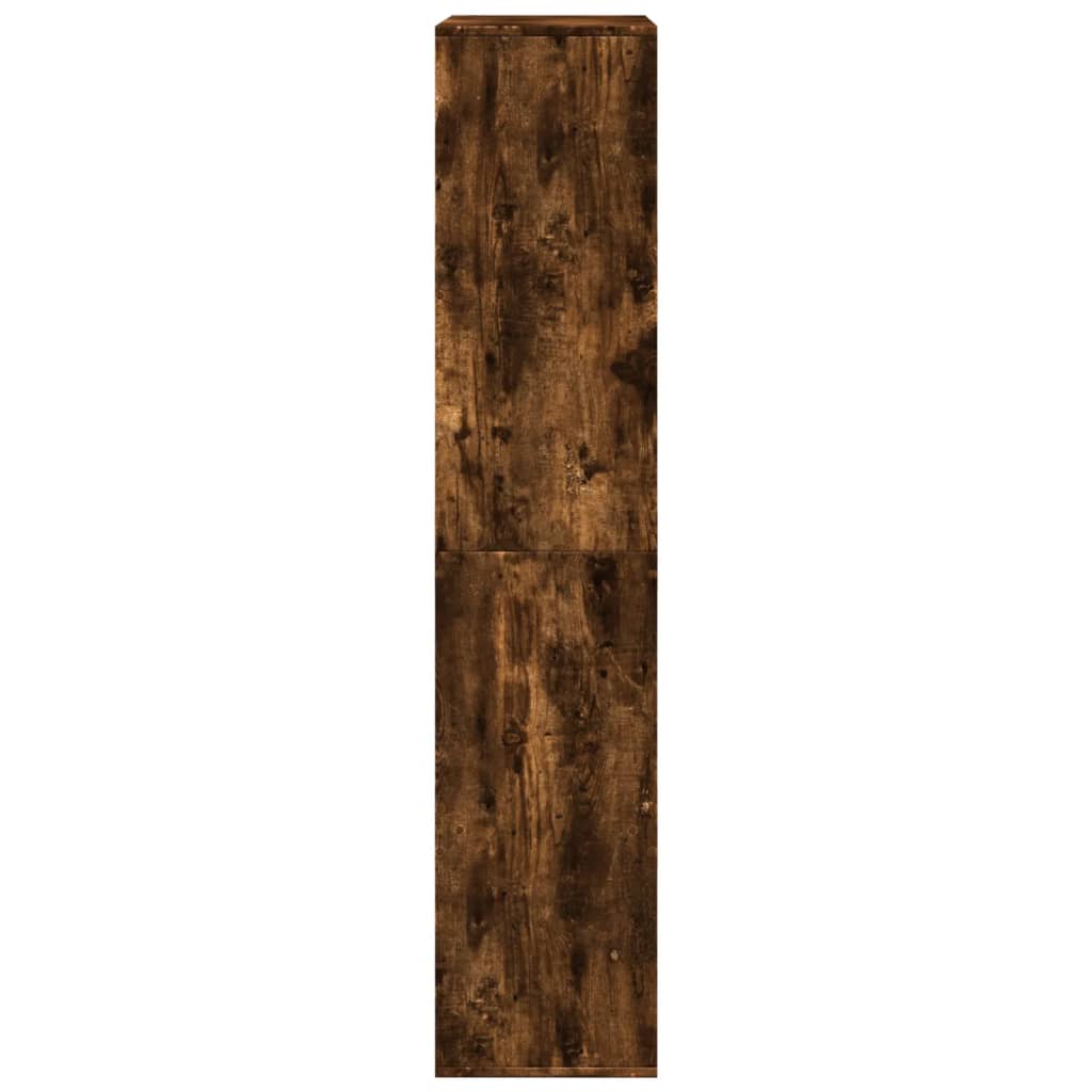 Cloison de séparation chêne fumé 100x33x155,5cm bois ingénierie - XIOS