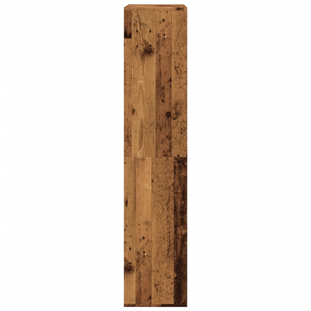 Cloison de séparation vieux bois 100x33x155,5cm bois ingénierie - XIOS