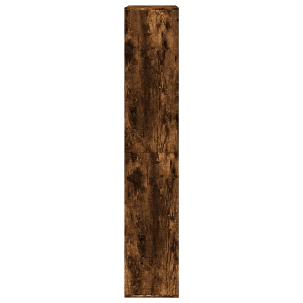 Cloison de séparation chêne fumé100x33x175 cm bois d'ingénierie - XIOS