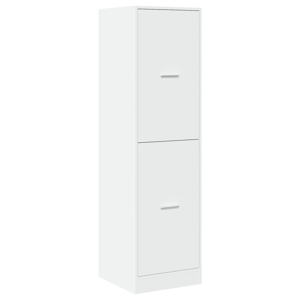 Armoire d'apothicaire blanc 40x41x144,5 cm bois d'ingénierie - XIOS