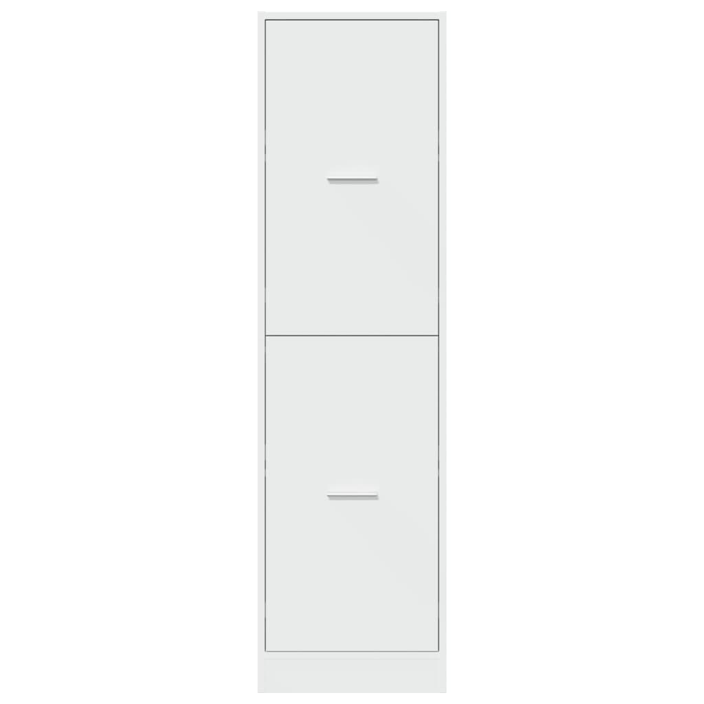 Armoire d'apothicaire blanc 40x41x144,5 cm bois d'ingénierie - XIOS