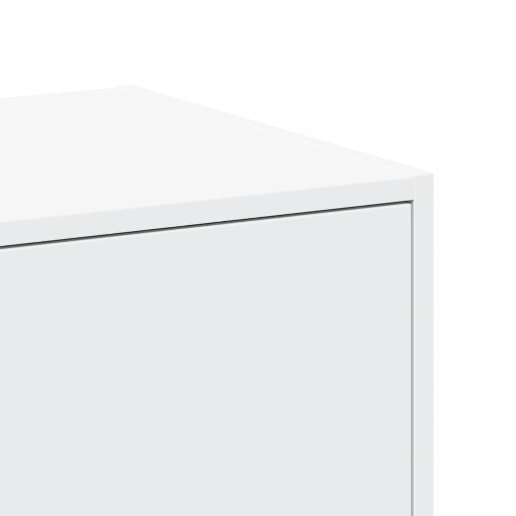 Armoire d'apothicaire blanc 40x41x144,5 cm bois d'ingénierie - XIOS