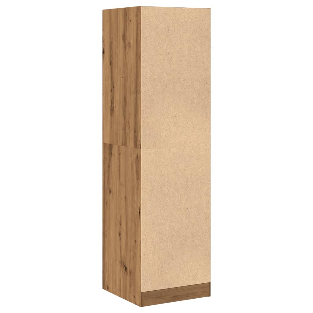 Armoire d'apothicaire chêne artisanal bois d'ingénierie - XIOS