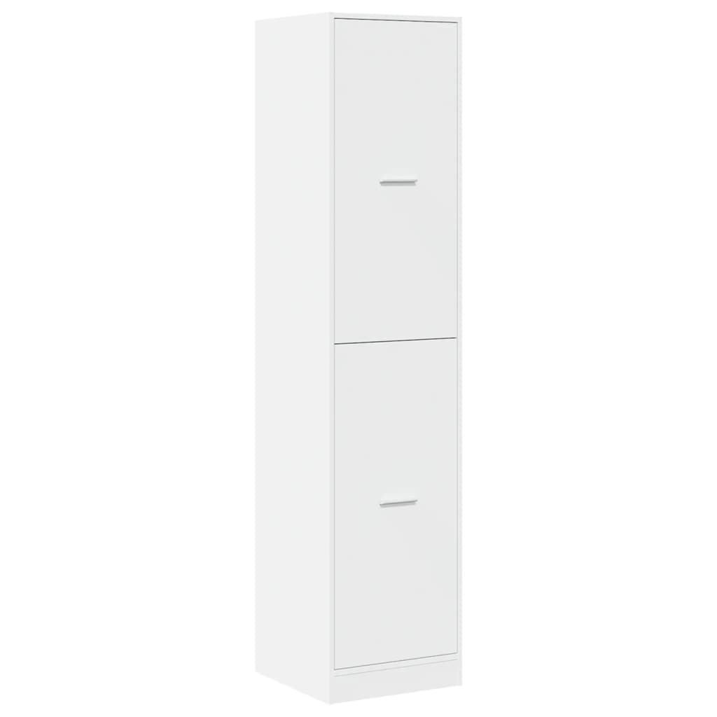 Armoire d'apothicaire blanc 40x41x174,5 cm bois d'ingénierie - XIOS