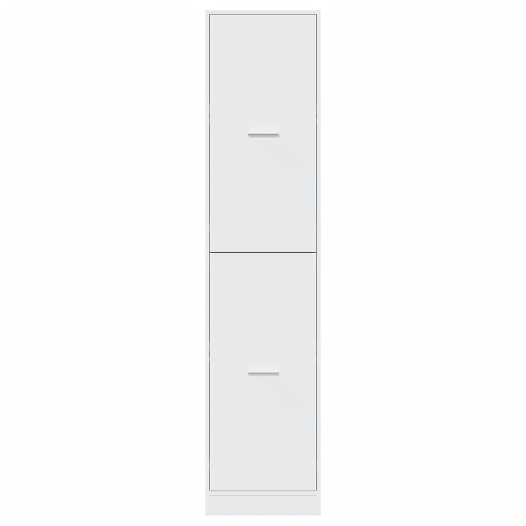 Armoire d'apothicaire blanc 40x41x174,5 cm bois d'ingénierie - XIOS
