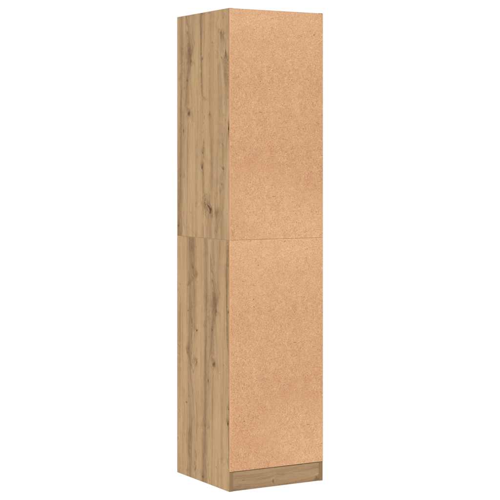 Armoire d'apothicaire chêne artisanal bois d'ingénierie - XIOS