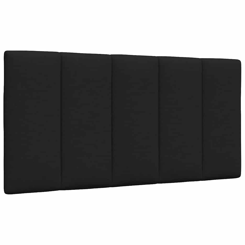 Coussin de tête de lit Hanko noir 100 cm tissu - XIOS