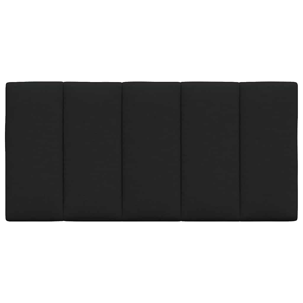 Coussin de tête de lit Hanko noir 100 cm tissu - XIOS
