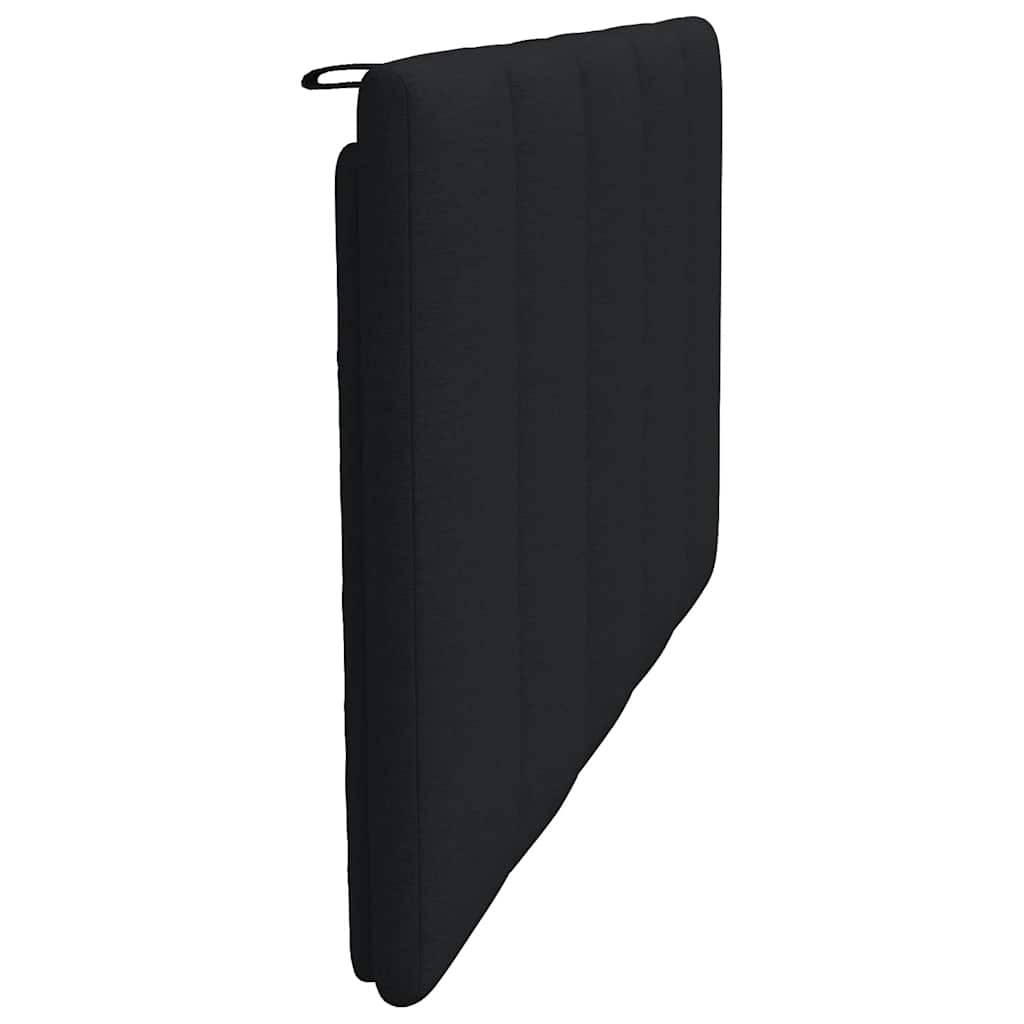 Coussin de tête de lit Hanko noir 100 cm tissu - XIOS