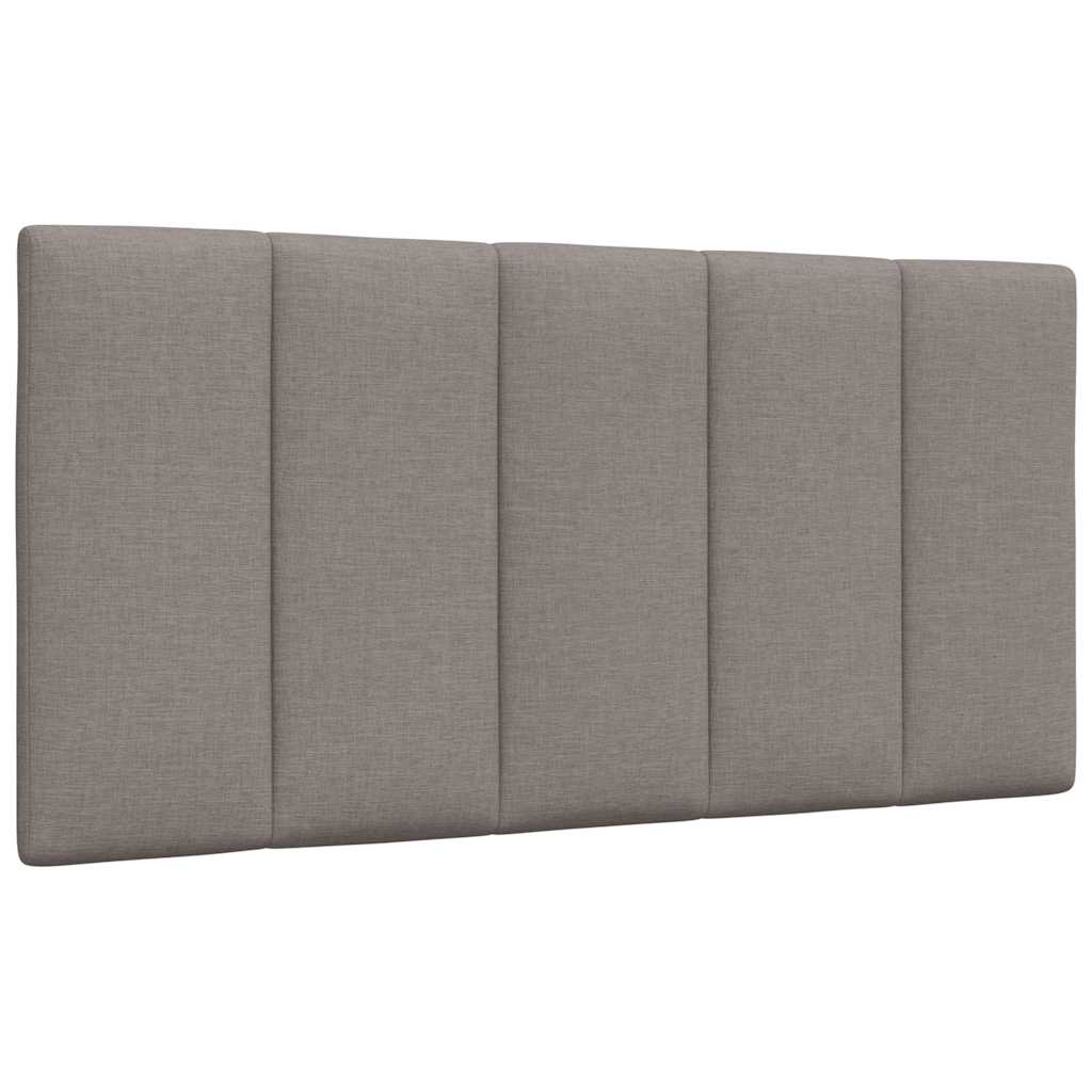 Coussin de tête de lit Hanko taupe 100 cm tissu - XIOS