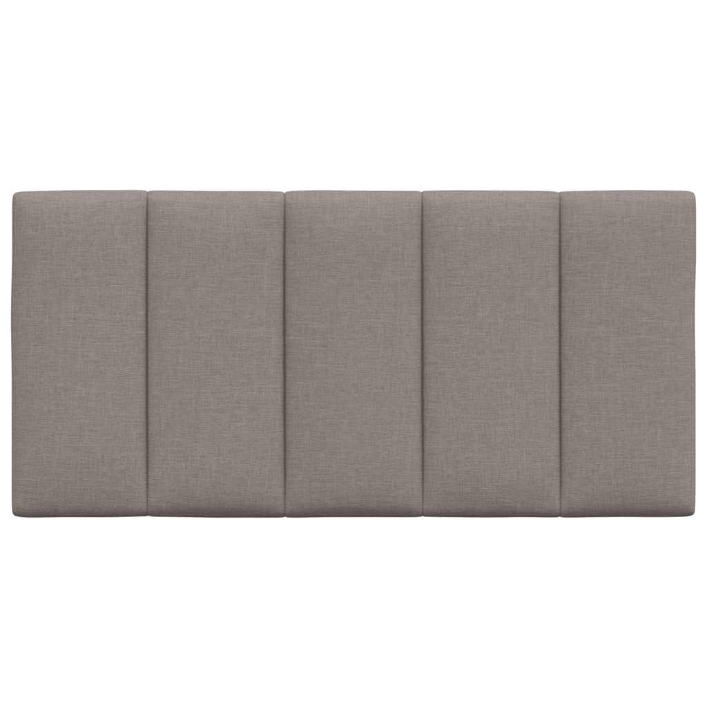 Coussin de tête de lit Hanko taupe 100 cm tissu - XIOS