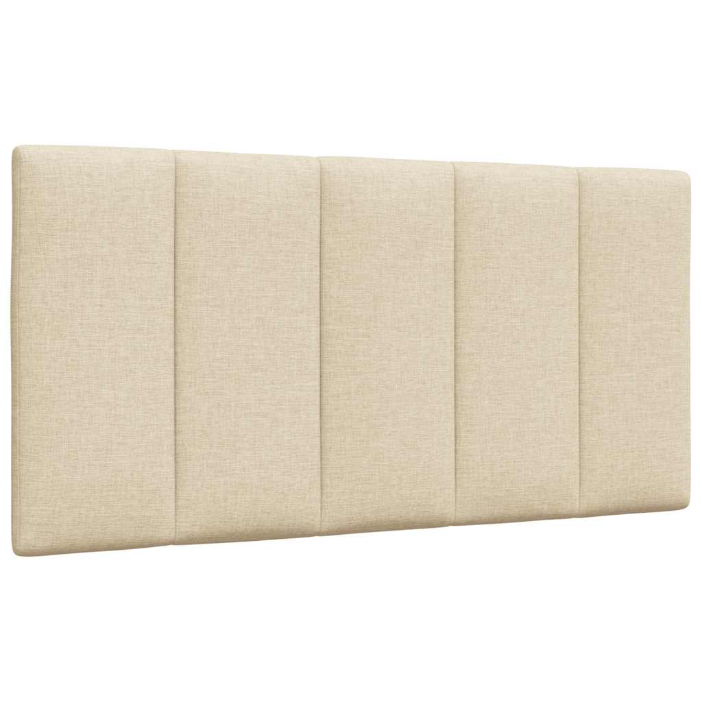 Coussin de tête de lit crème 100 cm tissu - XIOS