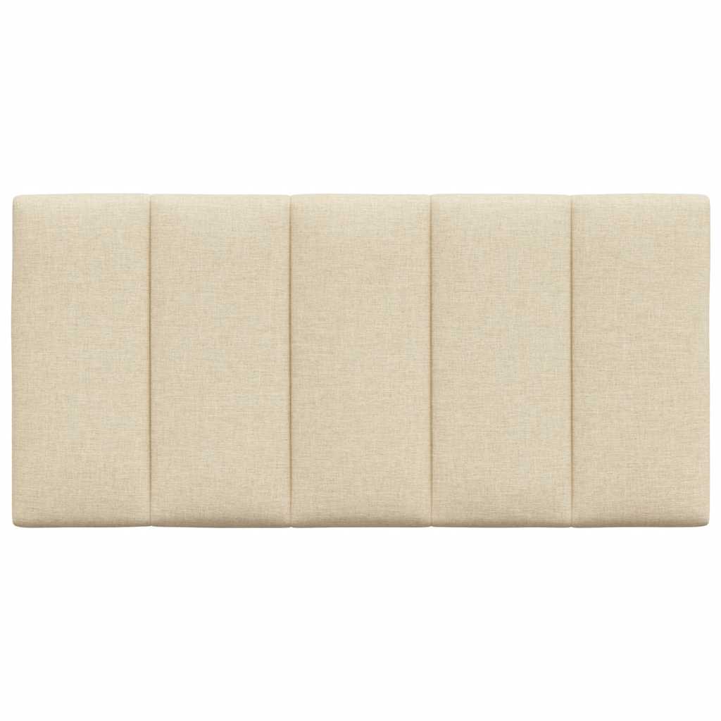 Coussin de tête de lit crème 100 cm tissu - XIOS