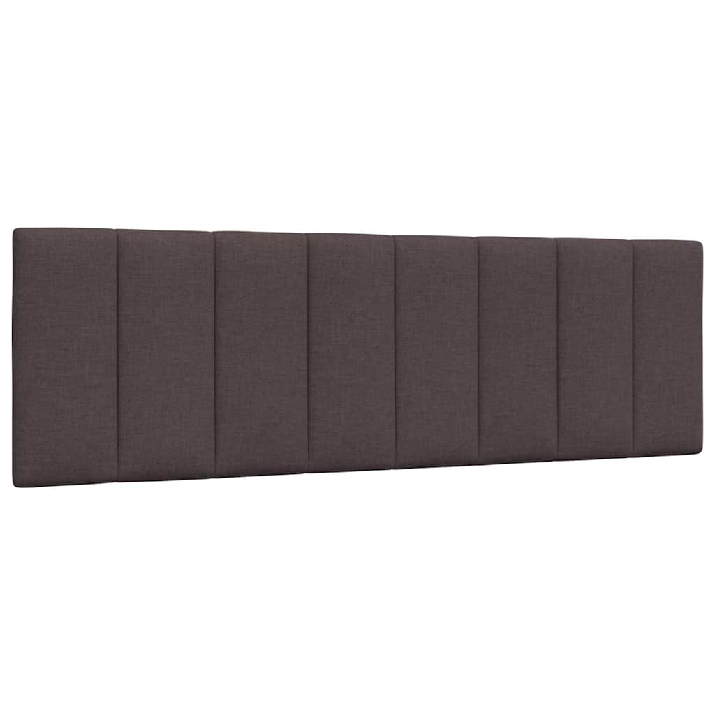 Coussin de tête de lit Hanko marron foncé 160 cm tissu - XIOS