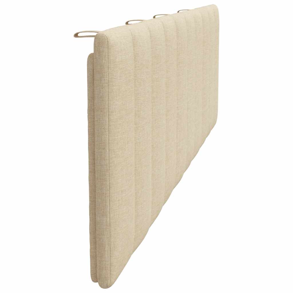 Coussin de tête de lit Hanko crème 180 cm tissu - XIOS