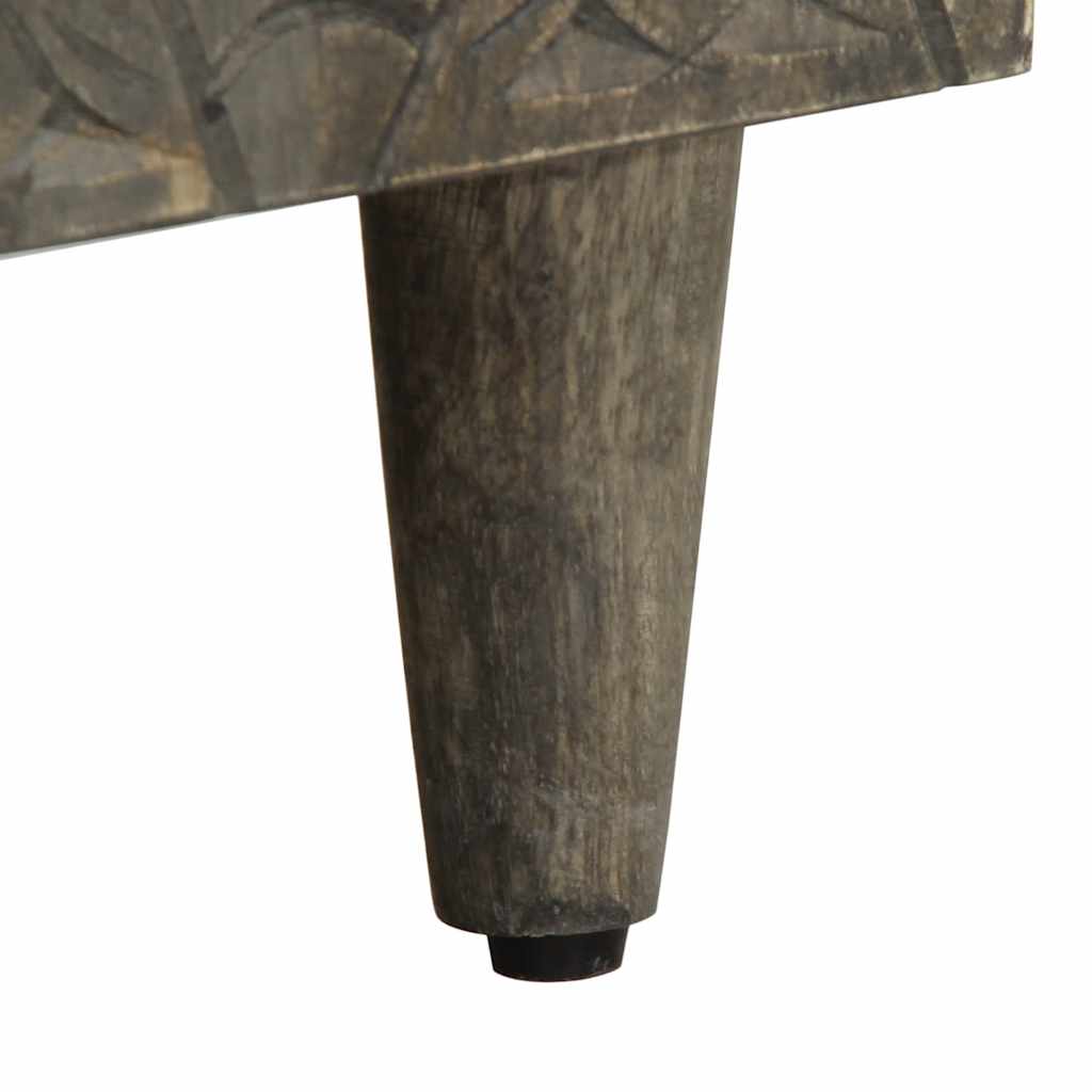 Buffets 3 pcs gris clair 60x33,5x75 cm bois de manguier massif - XIOS