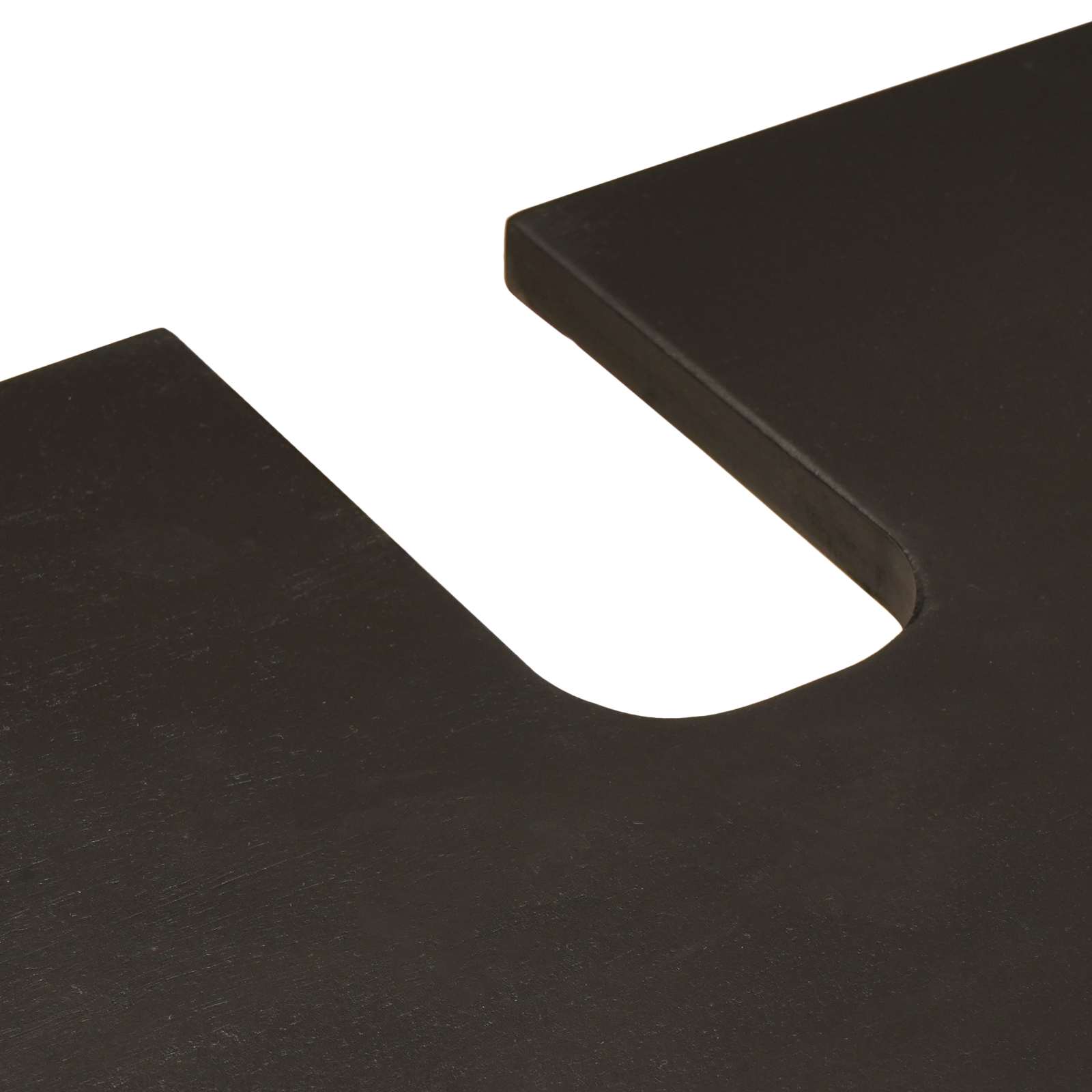 Ensemble d'armoire de salle de bain 2 pc Noir et laiton