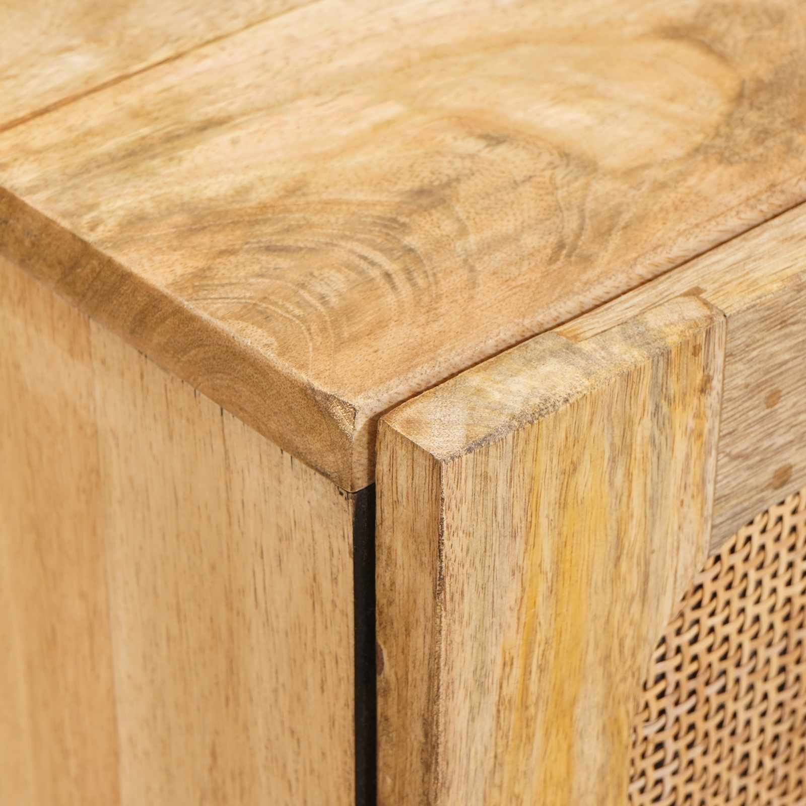 Buffet 2 pcs Marron 60 x 33 x 75 cm Bois de mangue massif - XIOS