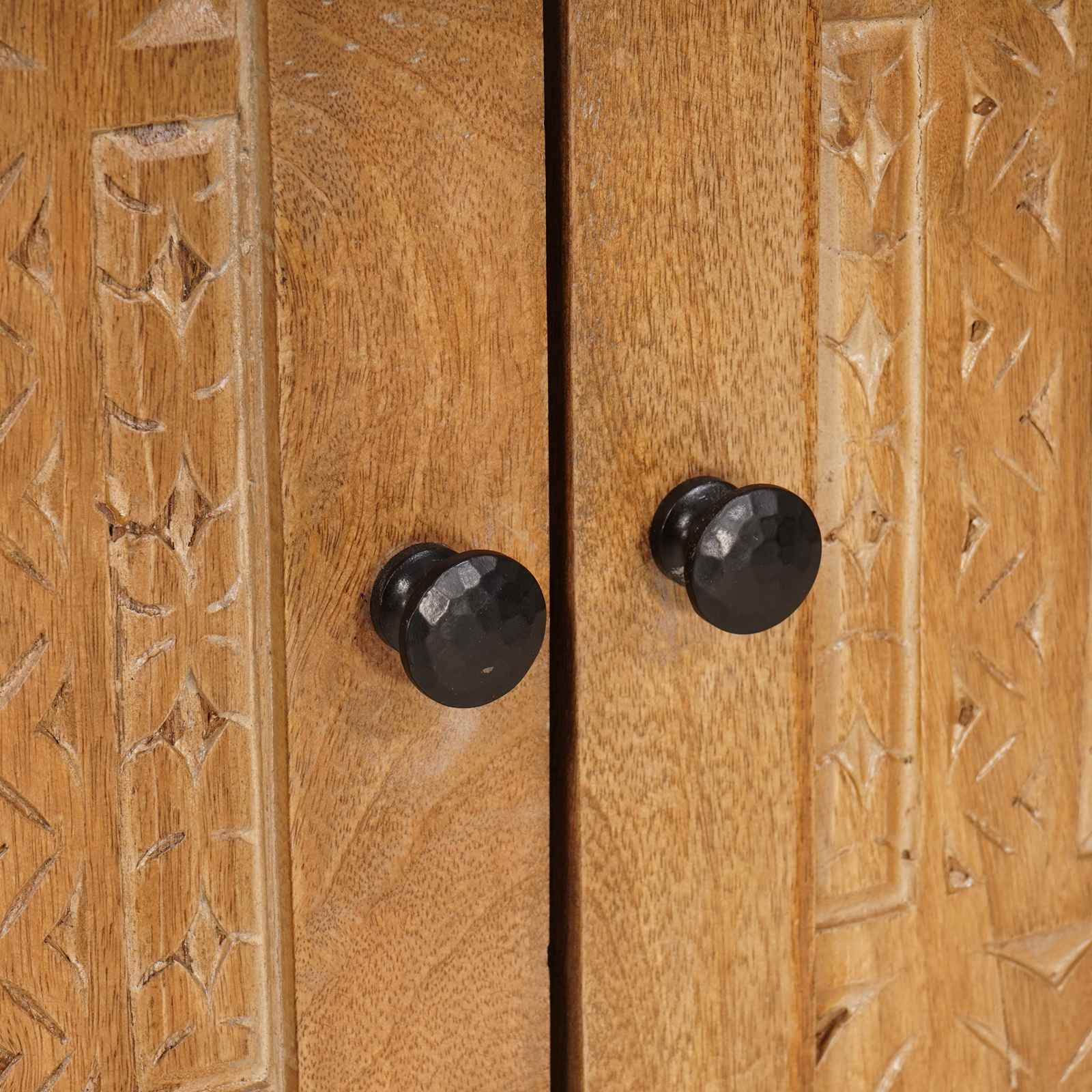 Ensemble de mobilier de salle de bain 4 pièces Marron