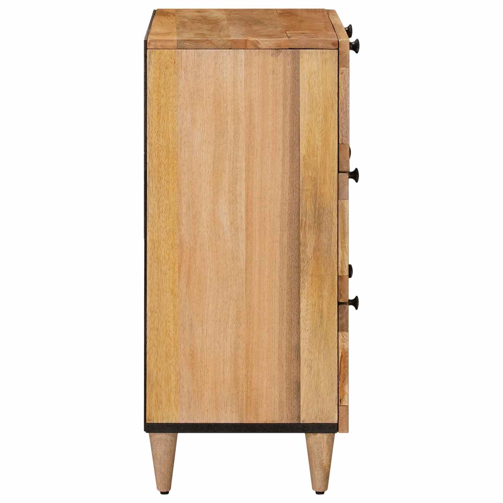 Buffet 2 pcs Naturel 60 x 33 x 75 cm Bois de mangue massif - XIOS