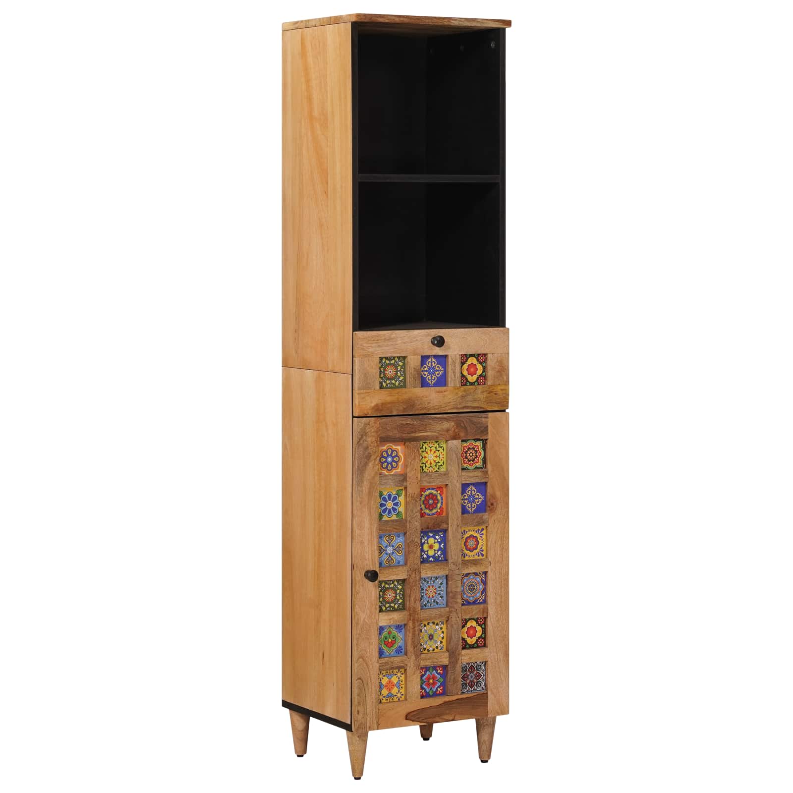 Ensemble de mobilier de salle de bain 3 pièces Naturel