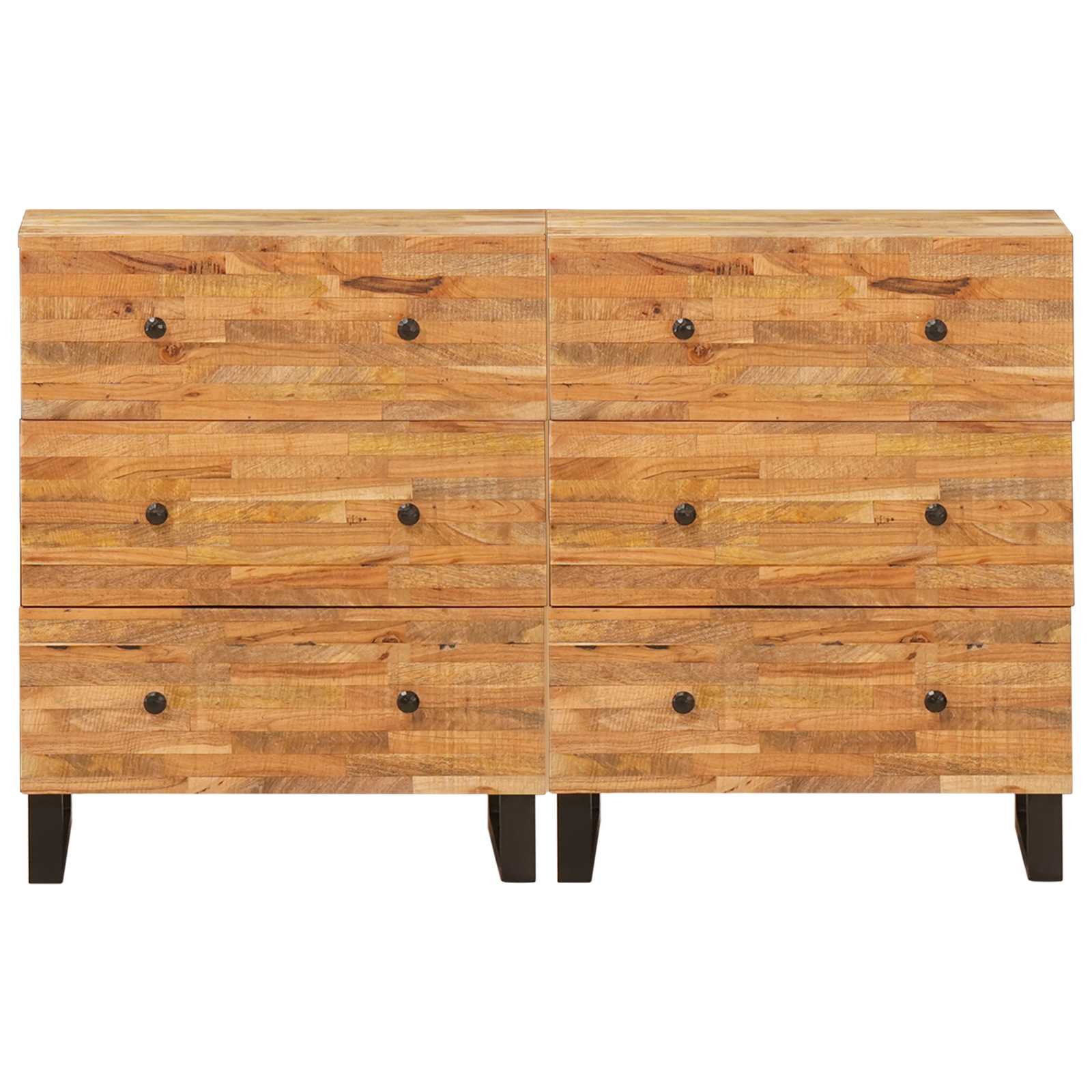 Buffet Marron Bois de mangue massif - XIOS