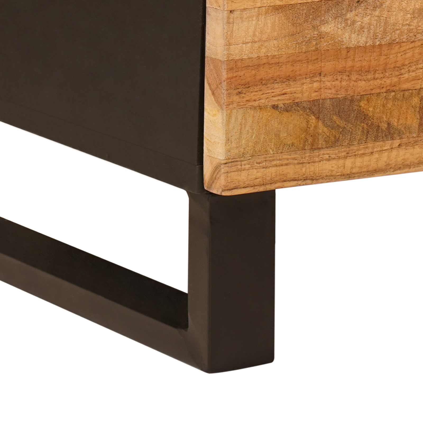 Buffet 3 pcs Marron 60 x 33 x 75 cm Bois de mangue massif - XIOS