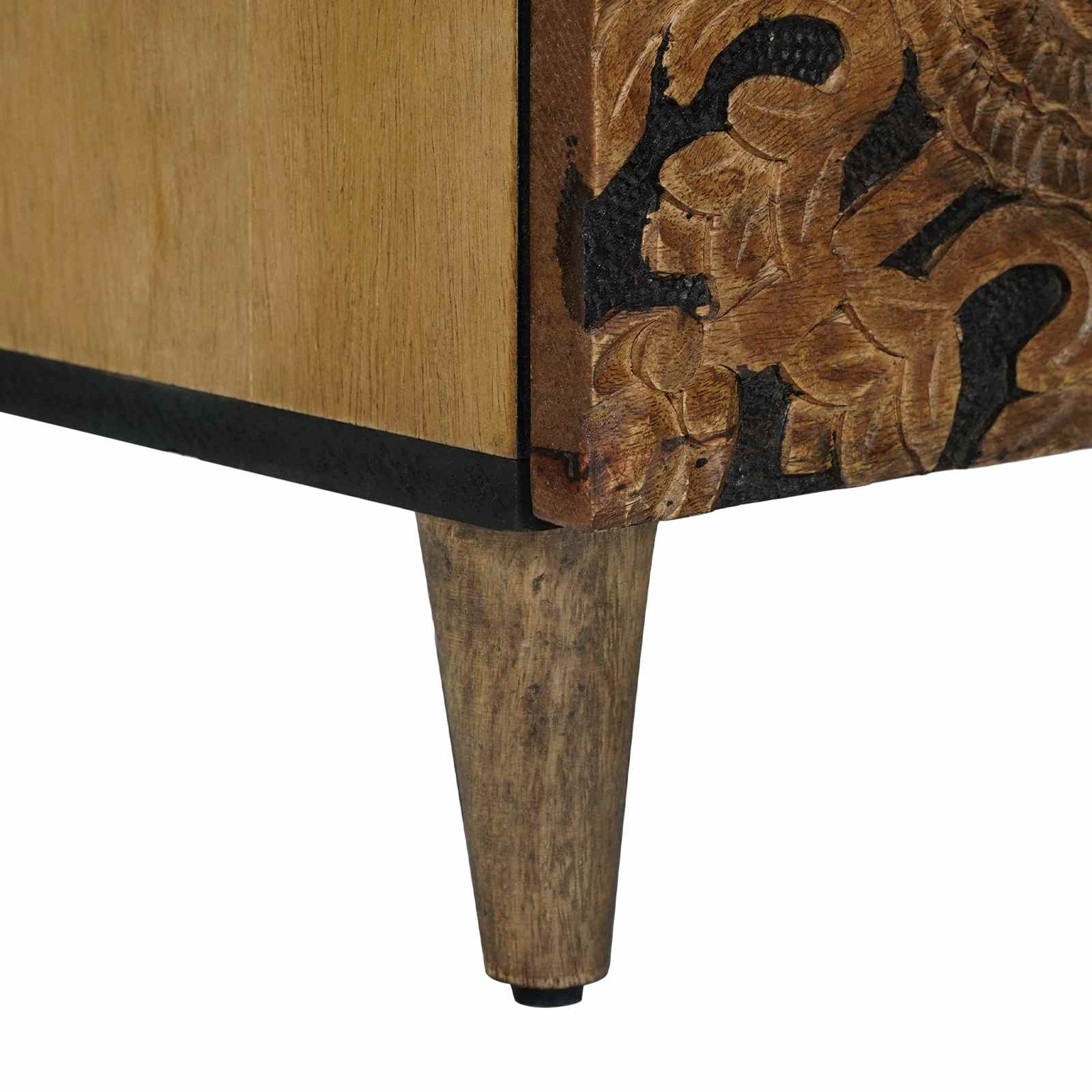 Buffet 2 pcs Marron 60 x 33,5 x 75 cm Bois de mangue massif - XIOS