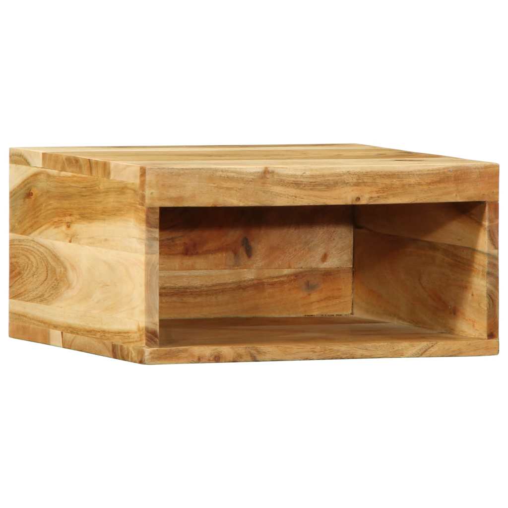 Meubles TV muraux 2 pcs bois massif d'acacia - XIOS